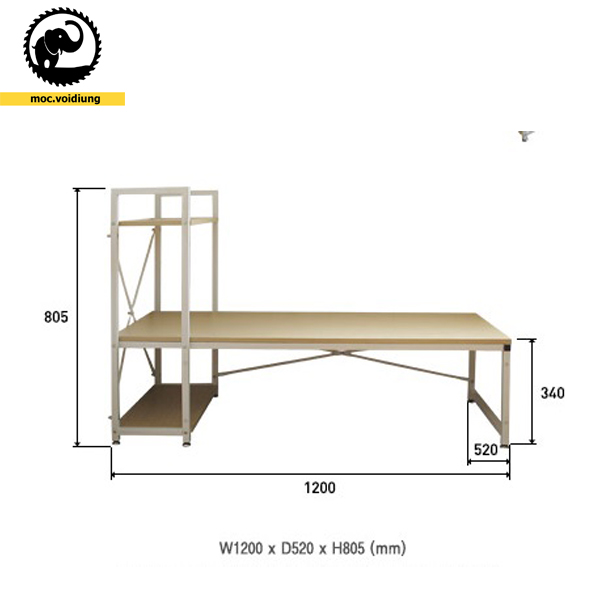 Kích thước của mẫu bàn trệt