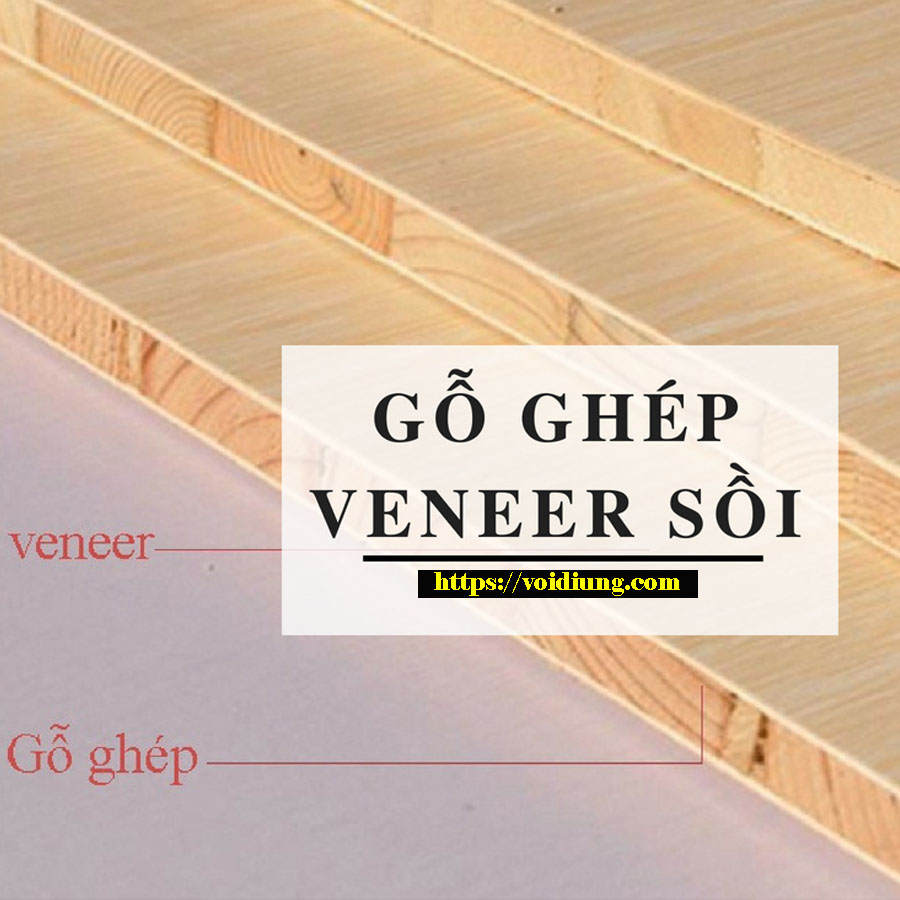 Loại gỗ cao su phủ sồi mang vẻ đẹp của gỗ tự nhiên