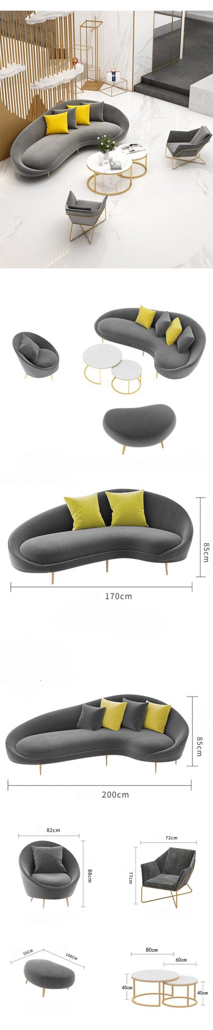 Chắc chắn, một bộ sofa gia đình đẹp mắt, chất lượng sẽ đem tới cảm giác thoải mái và thư giãn hơn cho nhân viên