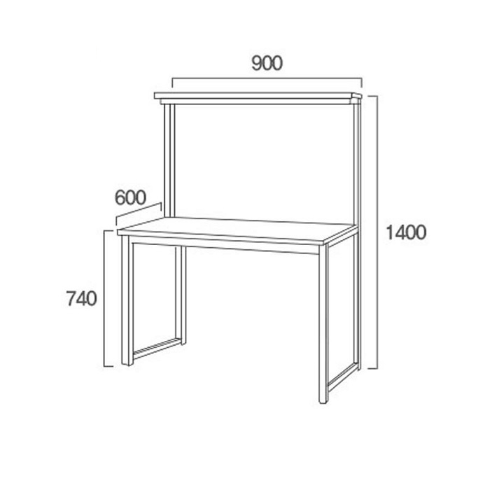 Kích thước bàn làm việc gỗ 900/1000mm