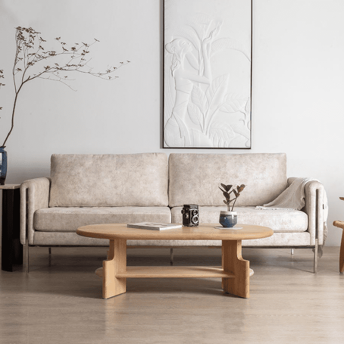 Lựa chọn màu sắc cho bàn sofa cũng không kém phần quan trọng