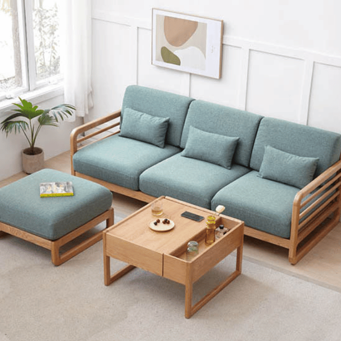 Xóa bỏ nỗi lo mối mọt với ghế sofa gỗ hiện đại