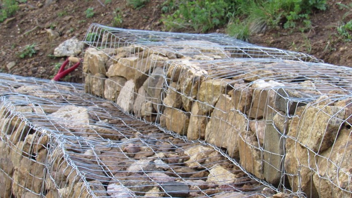 Lưới thép sử dụng trong Gabion