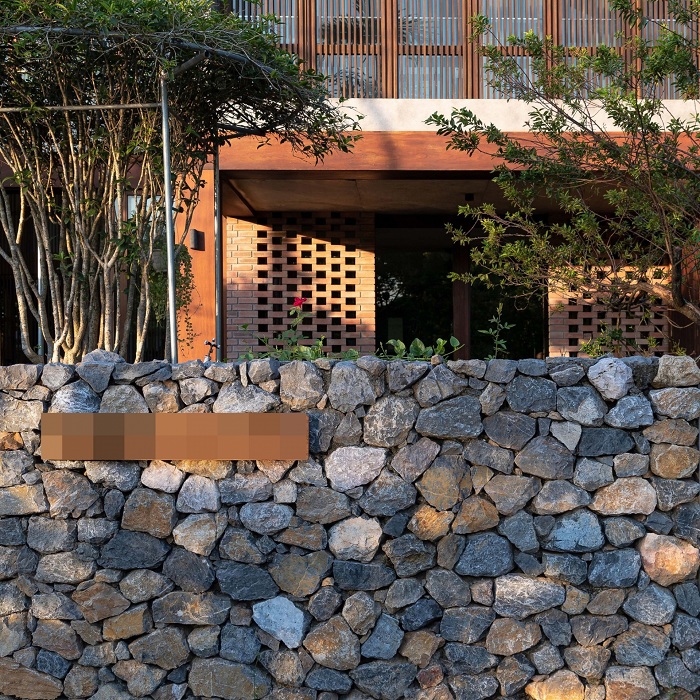 Đá tự nhiên được sử dụng trong kiến trúc Gabion