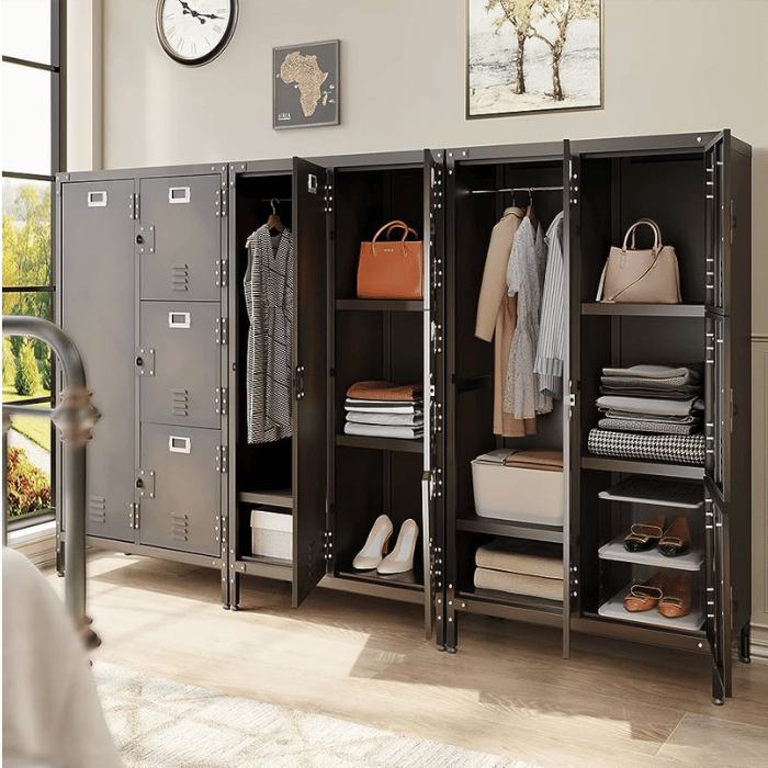 Tủ locker đẹp Đà Nẵng còn có thể ứng dụng làm tủ cá nhân