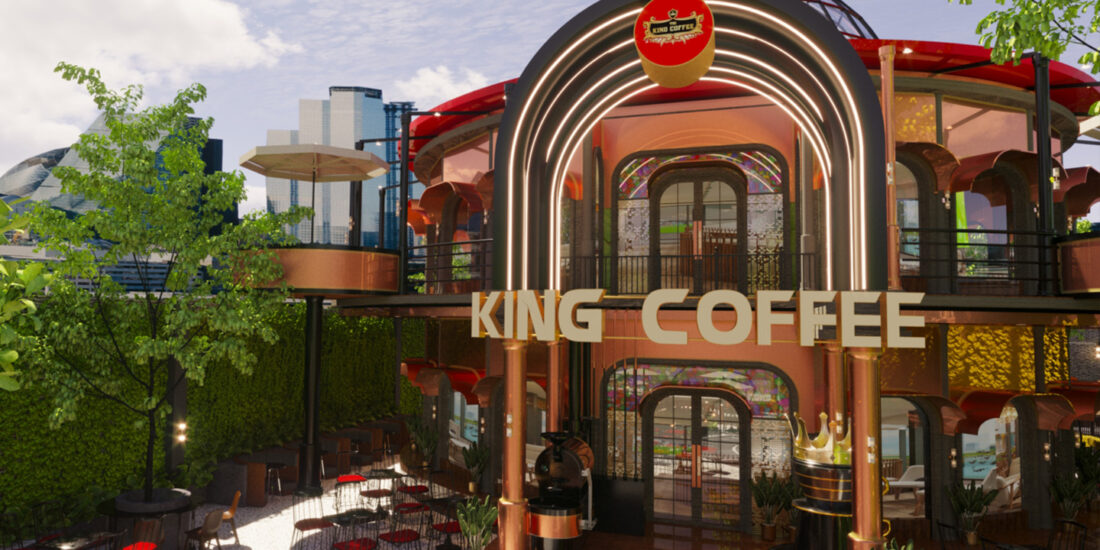 thiết kế quán cà phê đà nẵng king coffee